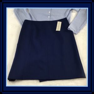 NWT EVAN-PICONE SKIRT CLASSIC TIME BRIGHT NAVY  10